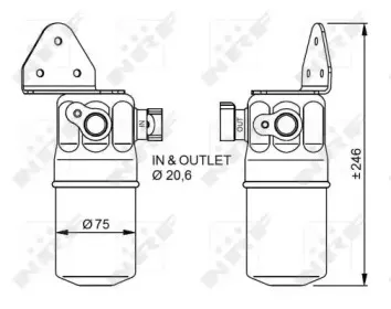 Осушитель, кондиционер NRF купить
