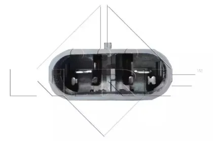 34031 NRF Вентилятор салона Dacia Duster, Logan, Logan Express, Logan Mcv, Sandero Nissan Micra C+C NRF купить