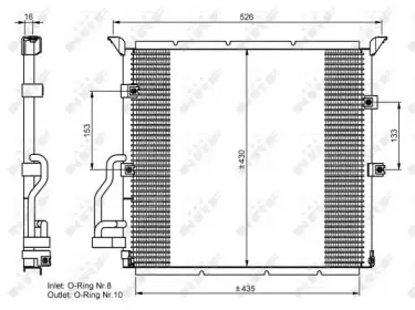 Конденсатор, кондиционер NRF купить