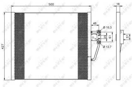 Конденсатор, кондиционер NRF купить