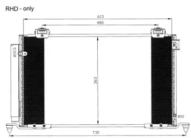 Конденсатор, кондиционер NRF купить
