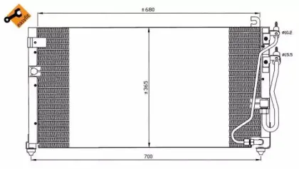 Конденсатор, кондиционер NRF купить