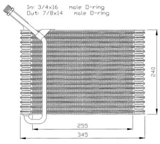 Испаритель, кондиционер NRF купить
