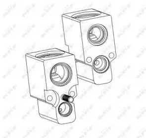 Расширительный клапан, кондиционер NRF купить