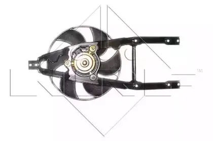 Вентилятор, охлаждение двигателя NRF купить