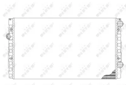 Радиатор, охлаждение двигателя NRF купить