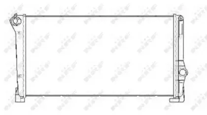 Радиатор, охлаждение двигателя NRF купить