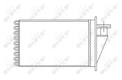 Теплообменник, отопление салона NRF купить