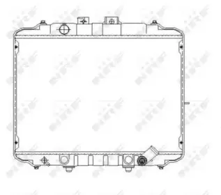 Радиатор, охлаждение двигателя NRF купить
