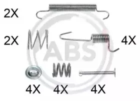 Комплектующие, тормозная колодка A.B.S. купить