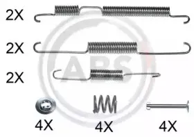 Комплектующие, тормозная колодка A.B.S. купить