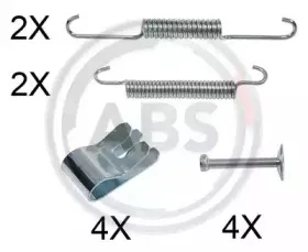 Комплектующие, тормозная колодка A.B.S. купить