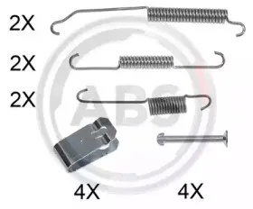 Комплектующие, тормозная колодка A.B.S. купить