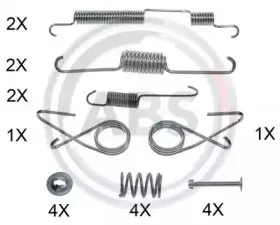 Комплектующие, тормозная колодка A.B.S. купить