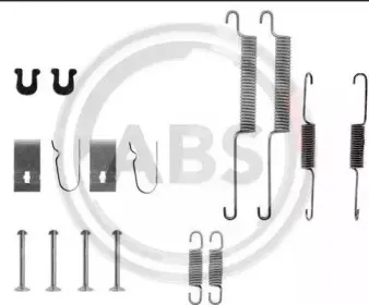 Комплектующие, тормозная колодка A.B.S. купить