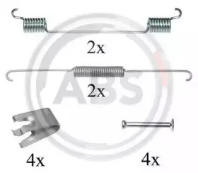 Комплектующие, тормозная колодка A.B.S. купить
