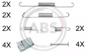 Комплектующие, тормозная колодка A.B.S. купить