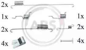 Комплектующие, тормозная колодка A.B.S. купить