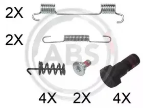 Комплектующие, тормозная колодка A.B.S. купить