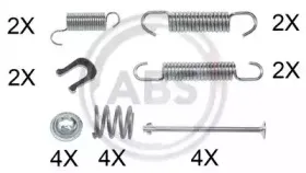 Комплектующие, тормозная колодка A.B.S. купить