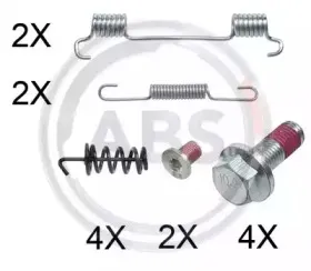 Комплектующие, тормозная колодка A.B.S. купить