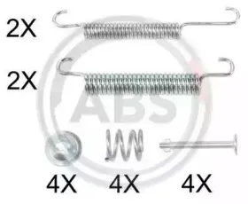 Комплектующие, стояночная тормозная система A.B.S. купить