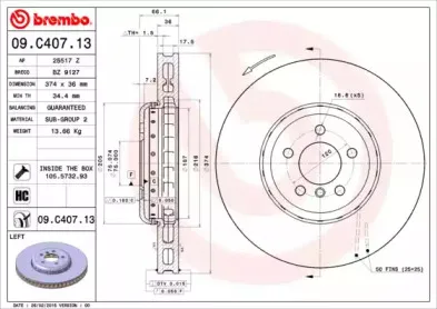 Тормозной диск A.B.S. купить