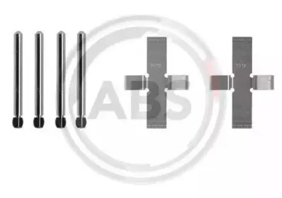 Комплектующие, колодки дискового тормоза A.B.S. купить