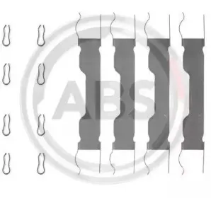 Комплектующие, колодки дискового тормоза A.B.S. купить