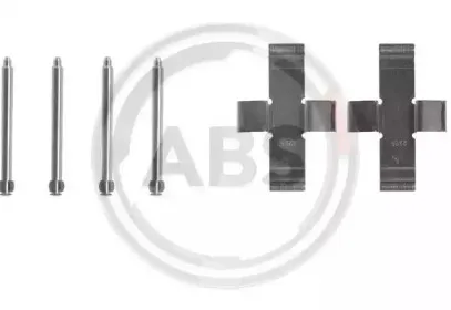 Комплектующие, колодки дискового тормоза A.B.S. купить