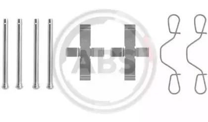 Комплектующие, колодки дискового тормоза A.B.S. купить