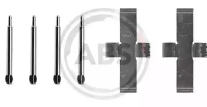 Комплектующие, колодки дискового тормоза A.B.S. купить