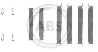 Комплектующие, колодки дискового тормоза A.B.S. купить