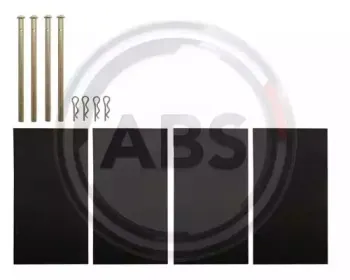 Комплектующие, колодки дискового тормоза A.B.S. купить