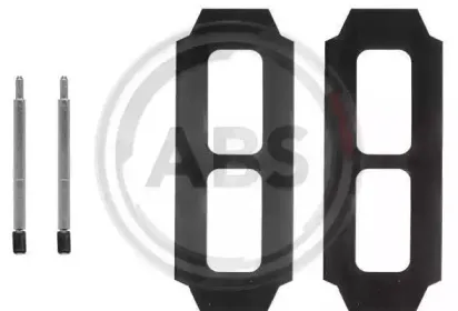 Комплектующие, колодки дискового тормоза A.B.S. купить