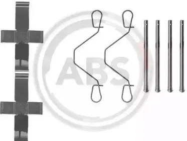 Комплектующие, колодки дискового тормоза A.B.S. купить