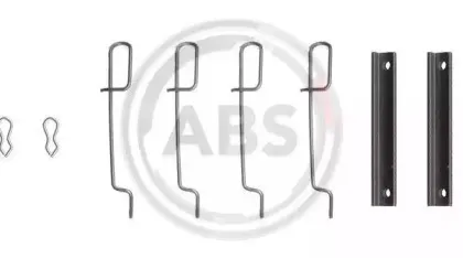 Комплектующие, колодки дискового тормоза A.B.S. купить