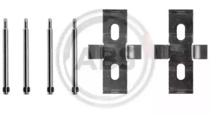 Комплектующие, колодки дискового тормоза A.B.S. купить