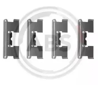 Комплектующие, колодки дискового тормоза A.B.S. купить