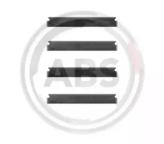 Комплектующие, колодки дискового тормоза A.B.S. купить