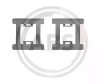 Комплектующие, колодки дискового тормоза A.B.S. купить