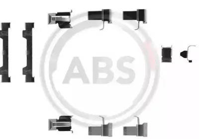 Комплектующие, колодки дискового тормоза A.B.S. купить