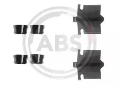 Комплектующие, колодки дискового тормоза A.B.S. купить