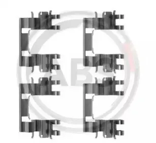 Комплектующие, колодки дискового тормоза A.B.S. купить