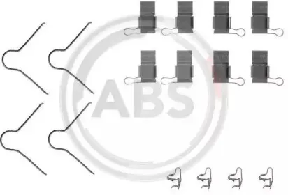 Комплектующие, колодки дискового тормоза A.B.S. купить