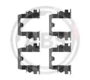 Комплектующие, колодки дискового тормоза A.B.S. купить