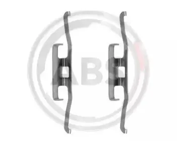 Комплектующие, колодки дискового тормоза A.B.S. купить