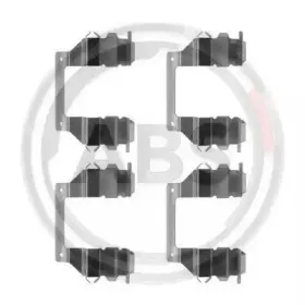 Комплектующие, колодки дискового тормоза A.B.S. купить