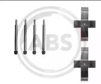 Комплектующие, колодки дискового тормоза A.B.S. купить