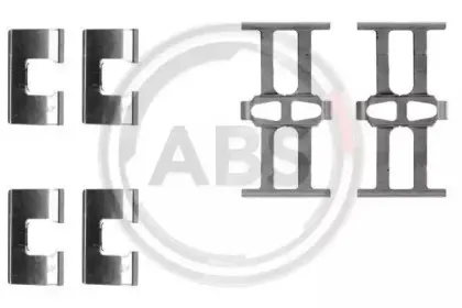 Комплектующие, колодки дискового тормоза A.B.S. купить